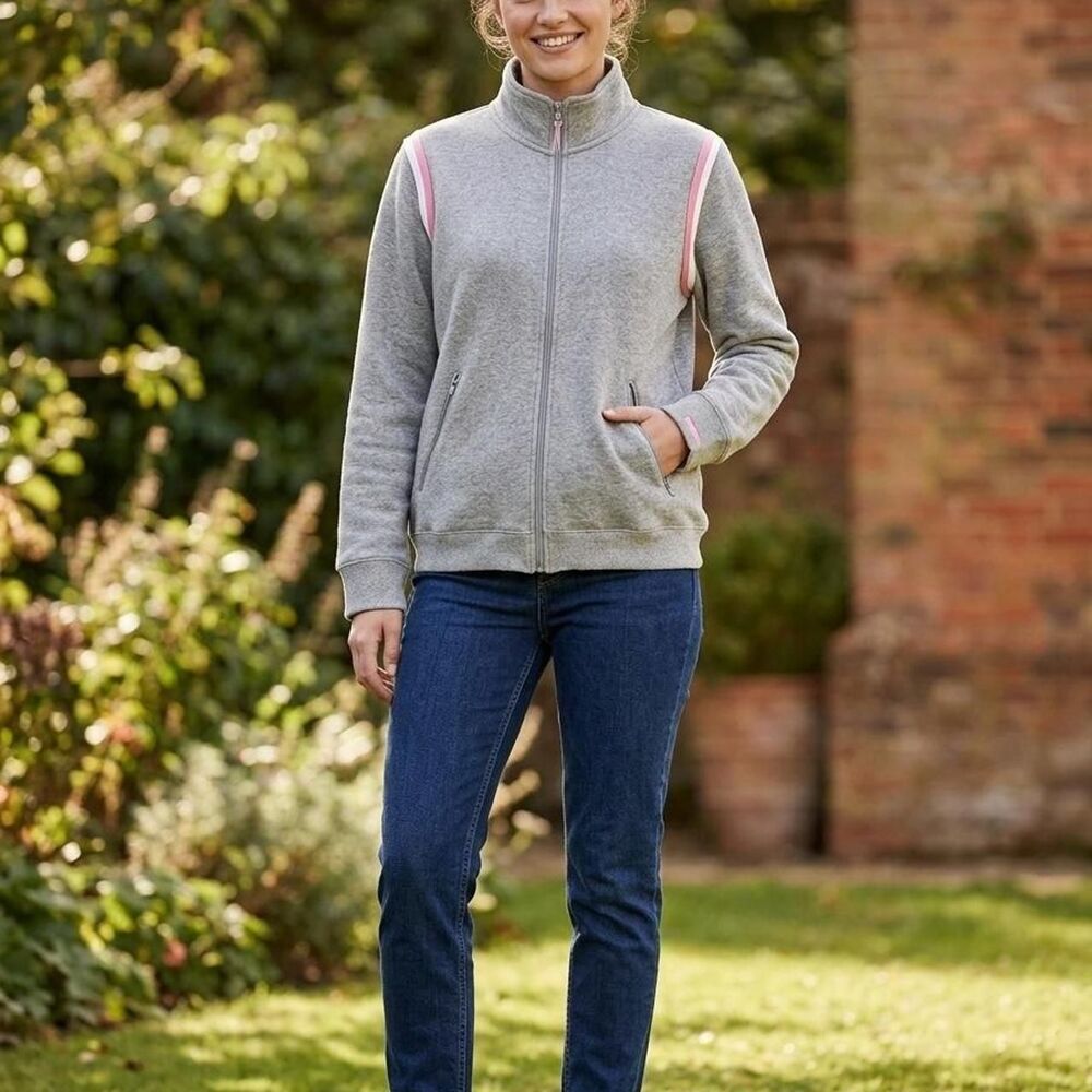Liz-claiborne Women's Grey and Blue Jacket